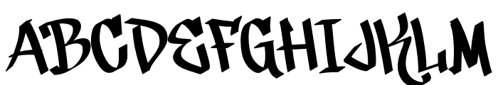 King Knight Font UPPERCASE