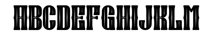 King Resmox Font UPPERCASE