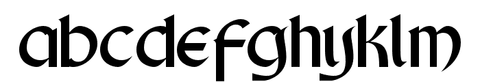 KingCastle Font LOWERCASE