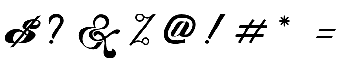 KingCityLogoType Font OTHER CHARS