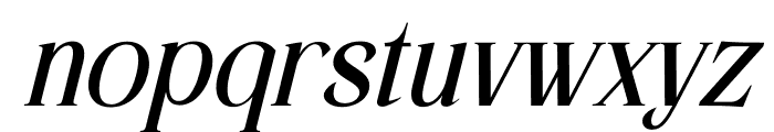 Kingdom Estella Serif Italic Font LOWERCASE