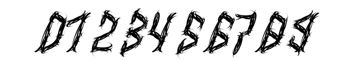 Kingdom Hero Italic Font OTHER CHARS