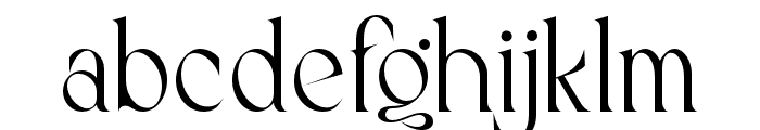 KingdomRegular Font LOWERCASE