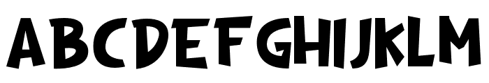 Kingfish-Regular Font UPPERCASE