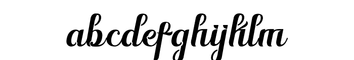 Kingfont Font LOWERCASE