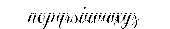 KinglaneHatching21 Font LOWERCASE