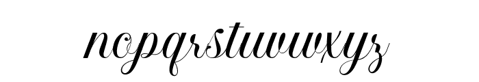 Kinglane Font LOWERCASE