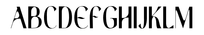 Kinglard-Regular Font UPPERCASE