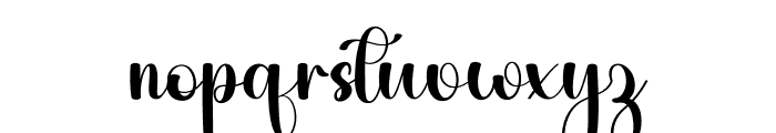 Kingline Font LOWERCASE