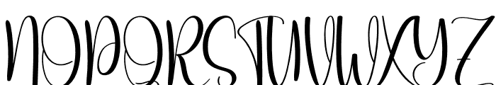 Kingsanta Font UPPERCASE