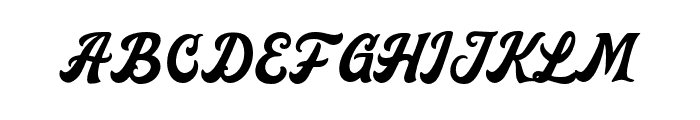 Kingslaw Font UPPERCASE