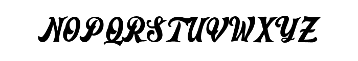 Kingslaw Font UPPERCASE