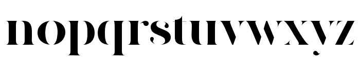 Kingsley-Regular Font LOWERCASE