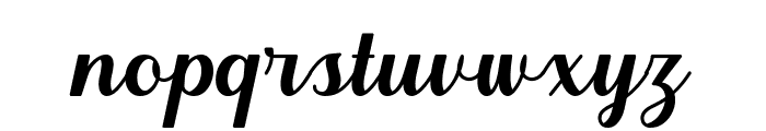Kingsmith Font LOWERCASE