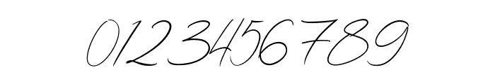 Kingston Signature Font OTHER CHARS