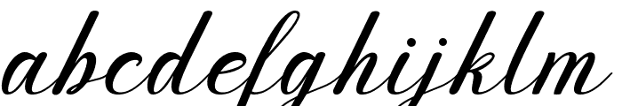 Kingthia Font LOWERCASE