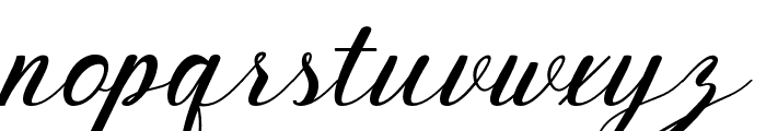 Kingthia Font LOWERCASE