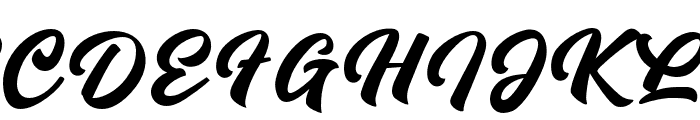 Kington Regular Font UPPERCASE