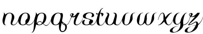 Kinksane Italic Font LOWERCASE