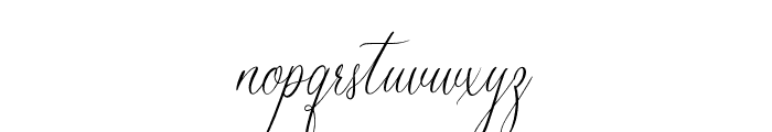 KintanaGarnetta Font LOWERCASE