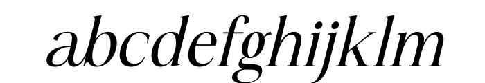 Kiprhany Italic Font LOWERCASE