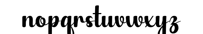 Kiranti Font LOWERCASE