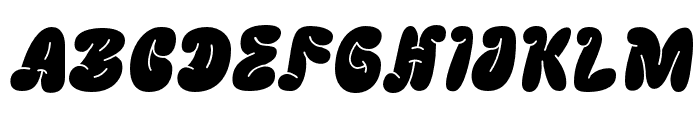 Kirco Fill Font UPPERCASE