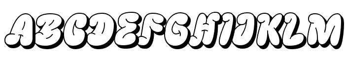 Kirco Shadow Font UPPERCASE