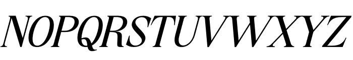 Kirell Italic Font UPPERCASE