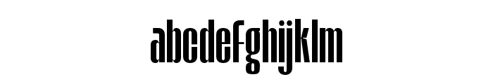 Kirgina-SemiBold Font LOWERCASE