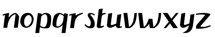 Kisha Serif Font LOWERCASE