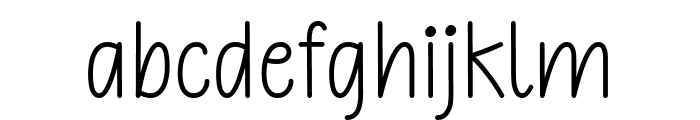 Kiss You Lovely Font LOWERCASE