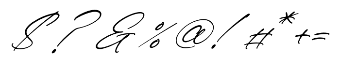 Kisstyone Gaselin Italic Font OTHER CHARS