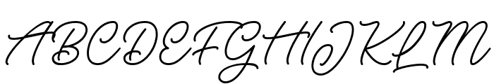 Kistory Font UPPERCASE