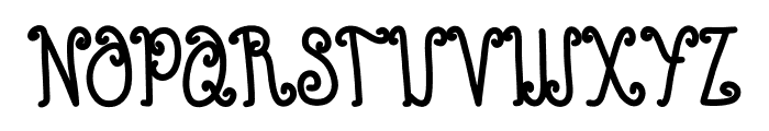 Kistroy Christmas Font UPPERCASE