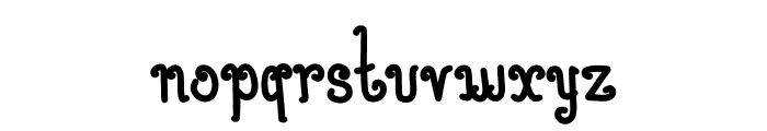 Kistroy Christmas Font LOWERCASE
