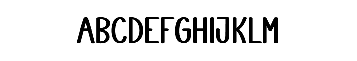 Kitchener Font LOWERCASE