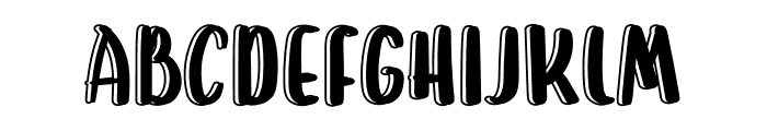 Kithcen Home Font UPPERCASE