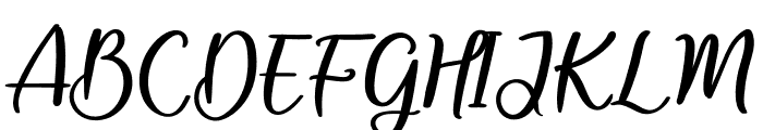 Kittchen Font UPPERCASE