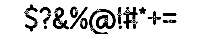 Kitty Sign Font OTHER CHARS