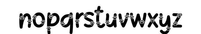 Kitty Sign Font LOWERCASE