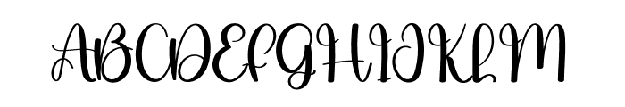 Kitty Font UPPERCASE
