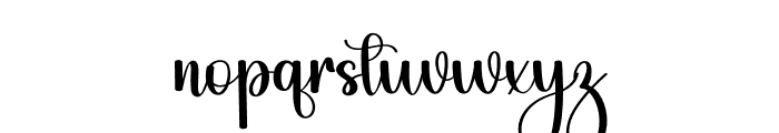 Kitty Font LOWERCASE