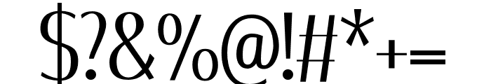 Kiveo Regular Font OTHER CHARS
