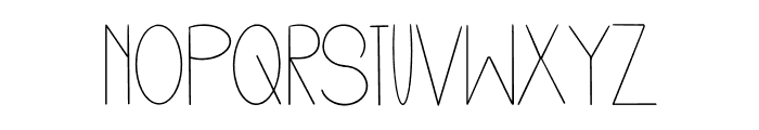 Kiwi Font UPPERCASE
