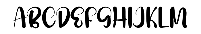 Kiyowo Font UPPERCASE