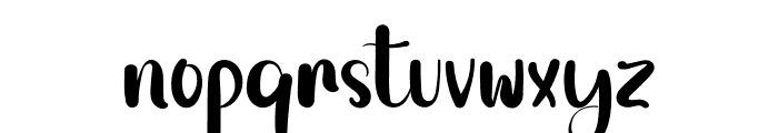 Kiyowo Font LOWERCASE
