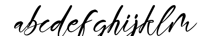 Kladistten Richgale Font LOWERCASE