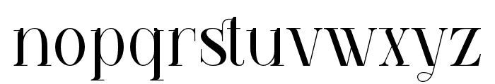 Klandestin-Regular Font LOWERCASE