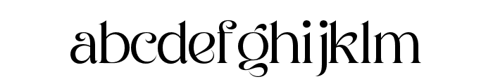 Klaristha Light Font LOWERCASE